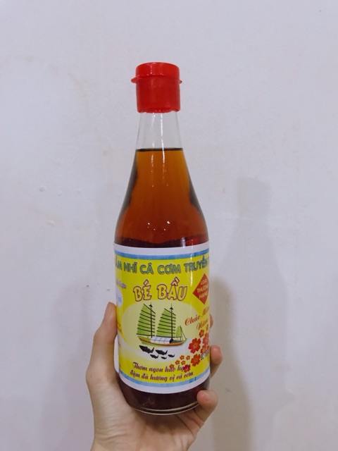 Một thùng nước mắm truyền thống Bé Bầu - loại thượng hạng (500ml/chai)