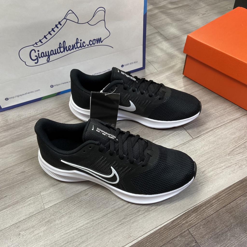Giày nam Nike chính hãng Down Shifter 11 Màu đen CW3411 006
