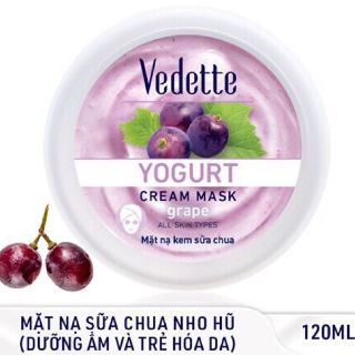 Mặt nạ sữa chua vedette 120g