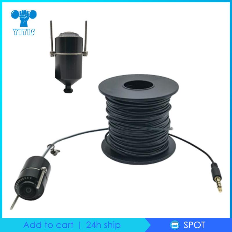 Máy Quay Tìm Cá Dưới Nước HD 30M Kèm Dây Cáp Cho Hồ/Hồ Nước/Thuyền Kayak