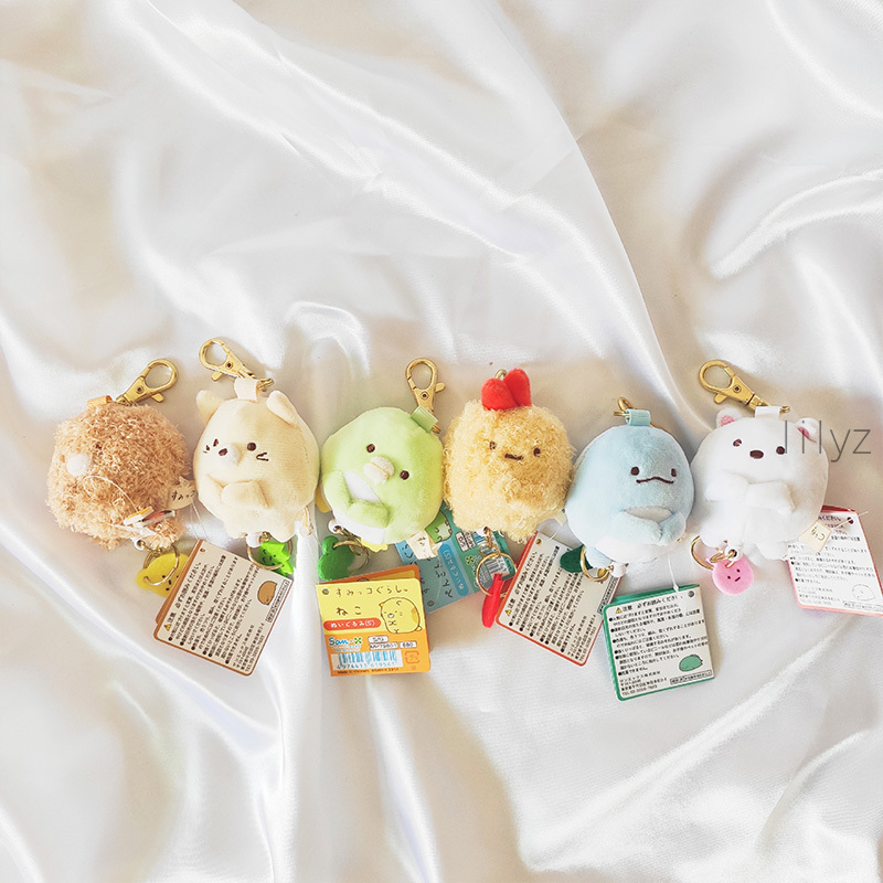Móc Khóa Hình Sumikko Gurashi San-x Nhồi Bông Dễ Thương