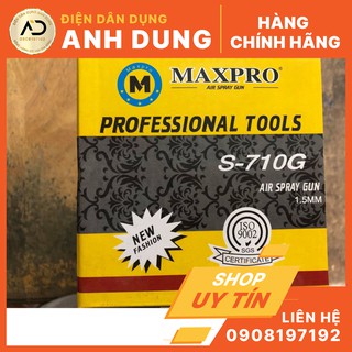 Súng phun sơn S710G Maxpro hạt mịn