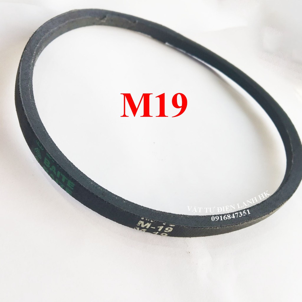 Dây curoa máy giặt cửa trên lồng đứng M18 M18.5 M18.6 M19 M19.5 M19.8 M20 M20.5 M21 M21.5 M22
