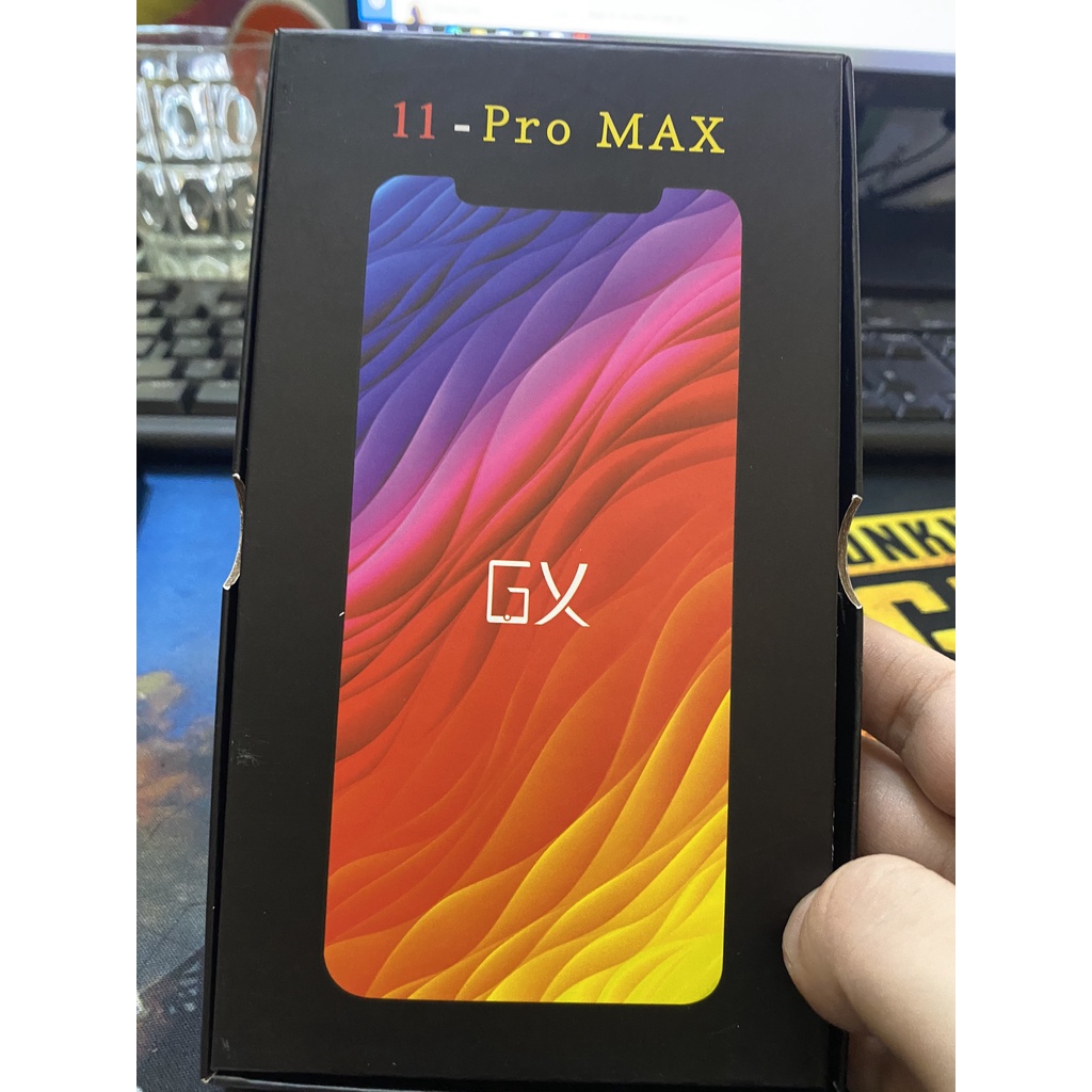 Màn Hình  Linh Kiện  Ip 11 Pro Max - Màn Hình Nguyên Bộ Oled GX , Màu Đen