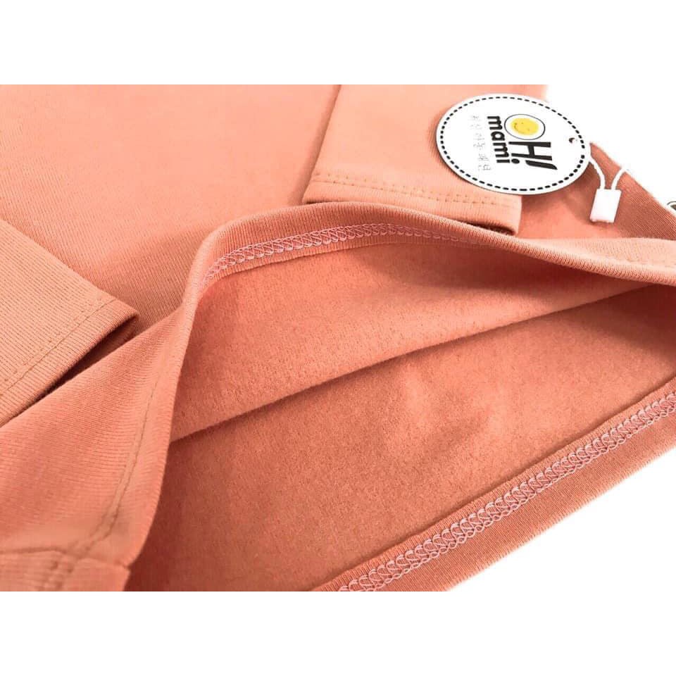 Đồ bộ trẻ em cho bé gái trai bộ đồ cotton bozip quần cạp cao cho bé JIMADO SA1389