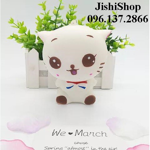 Squishy Mèo Trắng cực cute k85