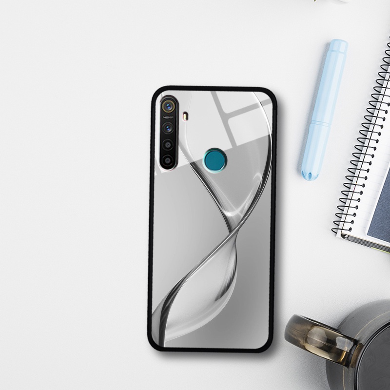Ốp lưng kính cường lực Realme 5/ 5S/ 5I/ 6I - in hình 3D
