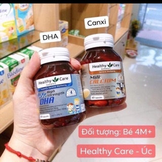 Dha+ canxi cho bé