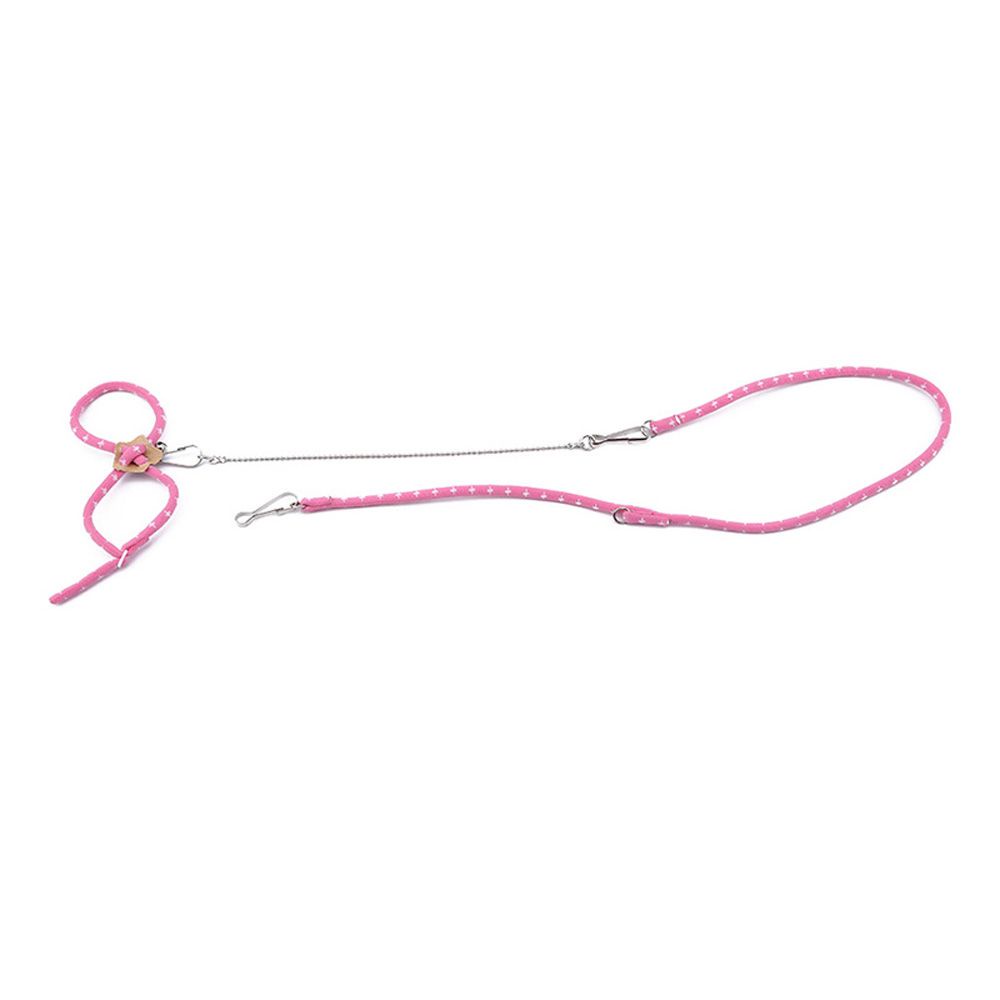 Dây dắt thú cưng đi dạo có chuông dễ thương cho sóc chuột hamster