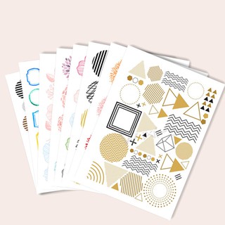 Sticker trang trí họa tiết đơn giản