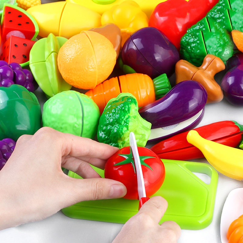 Bộ Đồ Chơi Cắt Trái Cây 37 Món Cho Bé