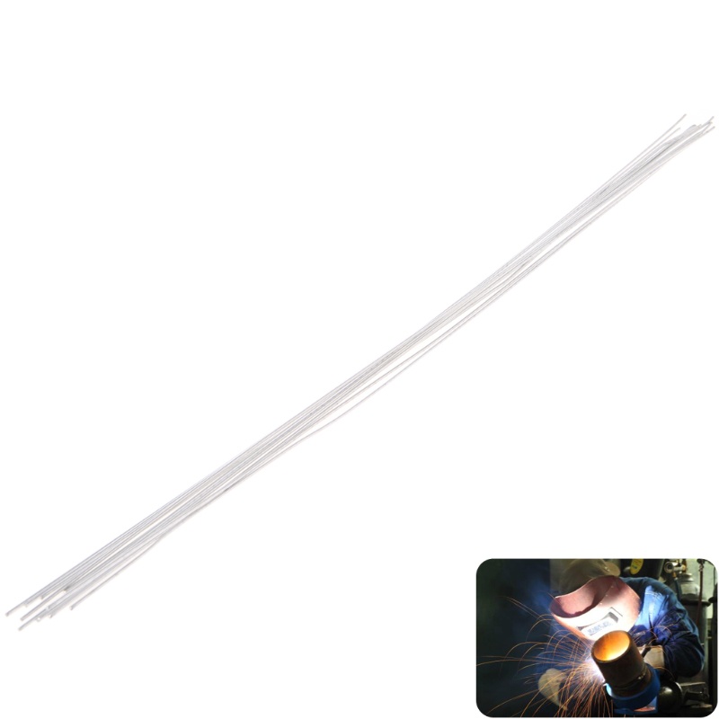 Bộ 10 Que Hàn Bằng Nhôm Nhiệt Độ Thấp 1.6x450mm