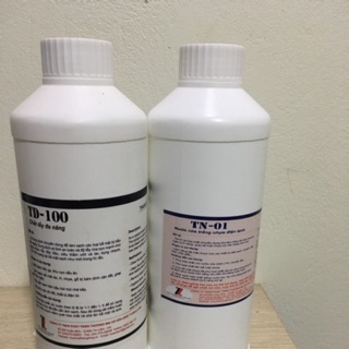 Tẩy trắng nhựa hết ố vàng , dầu mỡ, bụi bẩn TN-01, TD100(Bộ đôi vệ sinh đa năng)
