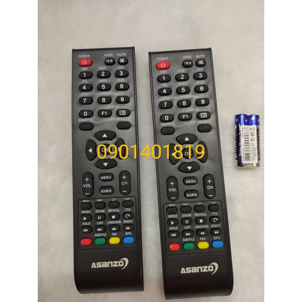 Điều Khiển Tivi Asanzo F1 ( Hàng Thường )
