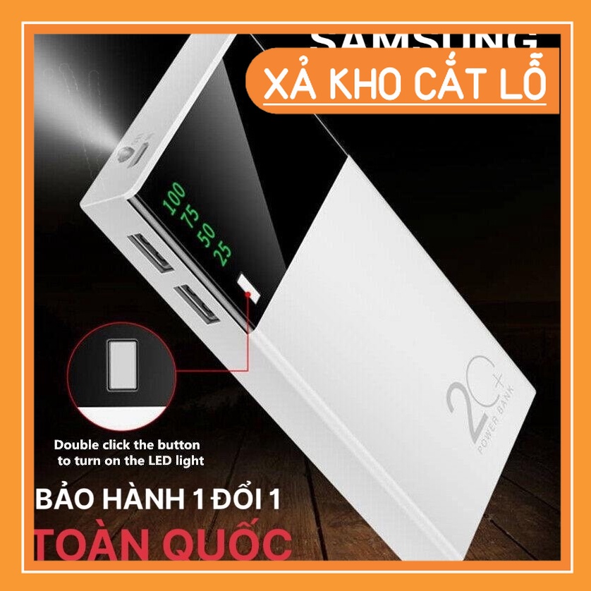 PIN SẠC DỰ PHÒNG 30000MAH HIỂN THỊ DUNG LƯỢNG PIN - SẠC CỰC NHANH CHO TẤT CẢ CÁC LOẠI ĐIỆN THOẠI |ThanhLiem