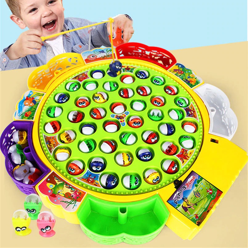 Bộ đồ chơi câu cá 45 con cá cho trẻ em - Trò chơi giáo dục cho bé trai và bé gái