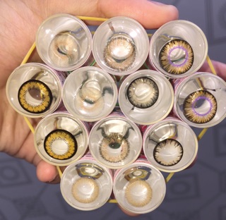 Lens mắt màu Nâu mẫu mới