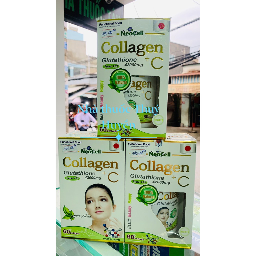 Viên uống Collagen Glutathione +C