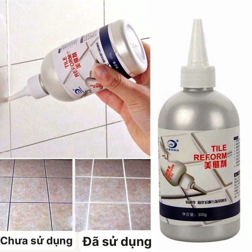 Sơn Kẻ Chỉ Gạch,Keo Chà Ron Sứ Đa Năng,Sơn Làm Trắng Mạch Gạch Sàn Nhà K482