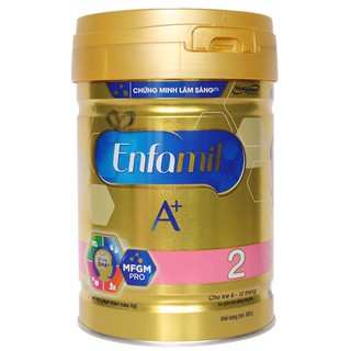 Sữa Enfamil A+ 2 830g MFGM Pro + DHA (trẻ 6-12 tháng)