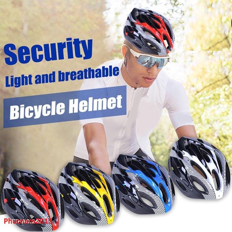 Mũ Bảo Hiểm Xe Đạp Thể Thao Siêu Nhẹ Hàng Cao Cấp Loại 1 Bikeboy