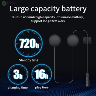 Bluetooth Headset Headphone Helmet Intercom Motorcycle Prompt Tone Riding