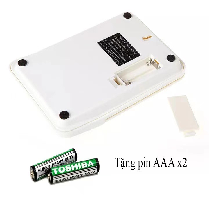 Cân Điện Tử Mini 3kg Cân Nhà Bếp Cân Làm Bánh Cân Tiểu Ly Siêu Chính Xác Bảo Hành 1 Năm Shop QUA B07