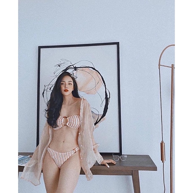 [ HÀNG CÓ SẴN ] bikini khoen gỗ hot 2021 (hình thật)