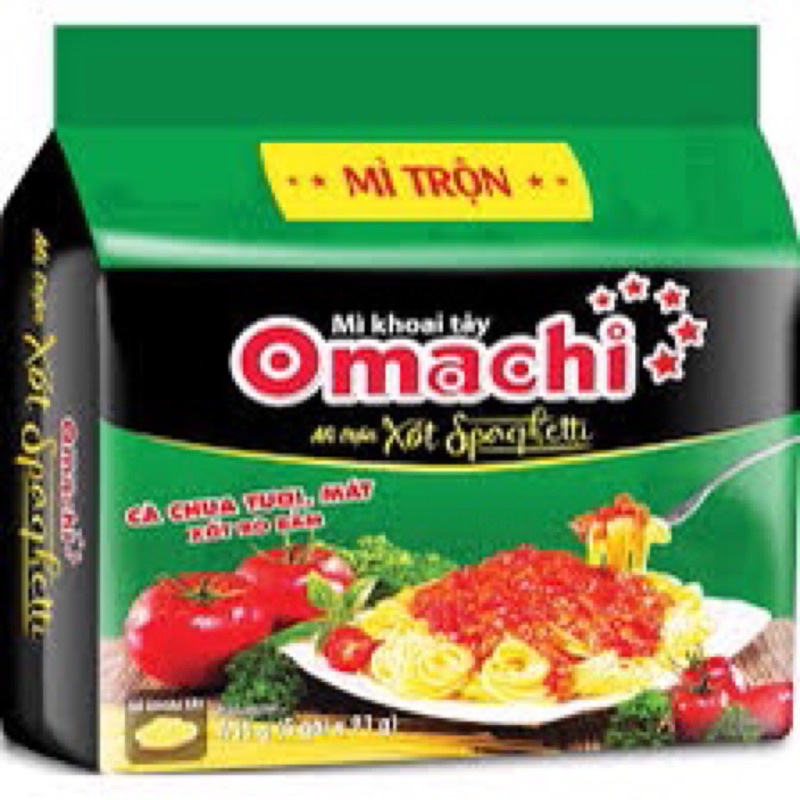Mì trộn sốt Spaghetti Omachi
