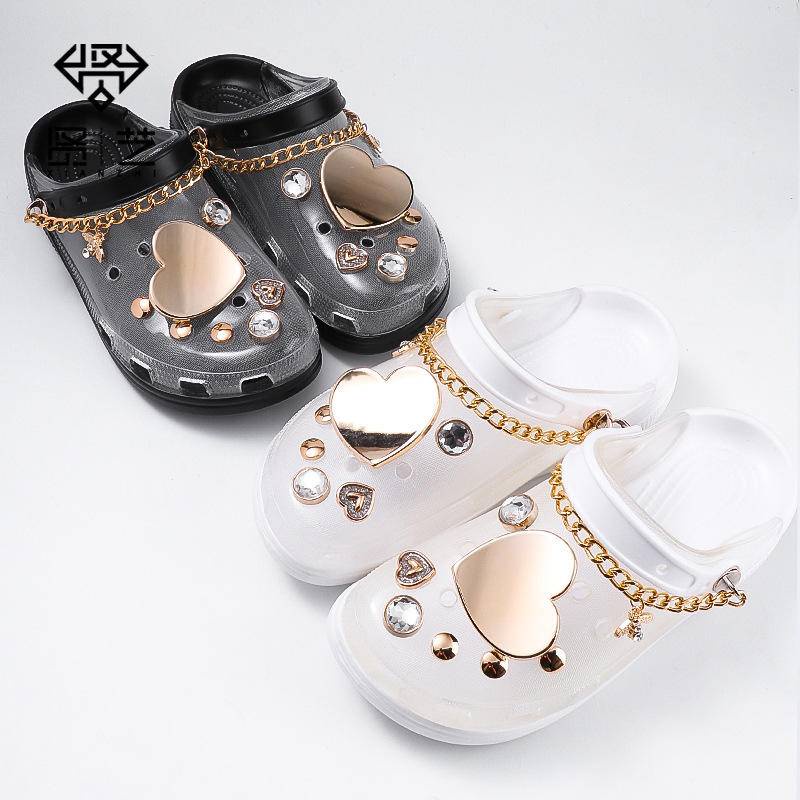 crocs sticker Bộ Phụ Kiện Trang Trí Giày DIY Đẹp Mắtshoes sticker Accessories Stickers Sandals Shoe Decoration