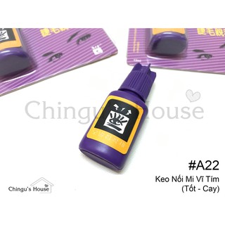 Keo Nối Mi Vĩ Tím