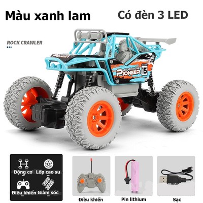Đồ chơi xe ô tô điều khiển từ xa KAVY có đèn LED tỷ lệ 1:20 dẫn động 2 bánh tốc độ cao