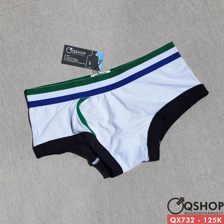 Quần lót boxer nam thun cotton co giãn tốt QSHOP QX732
