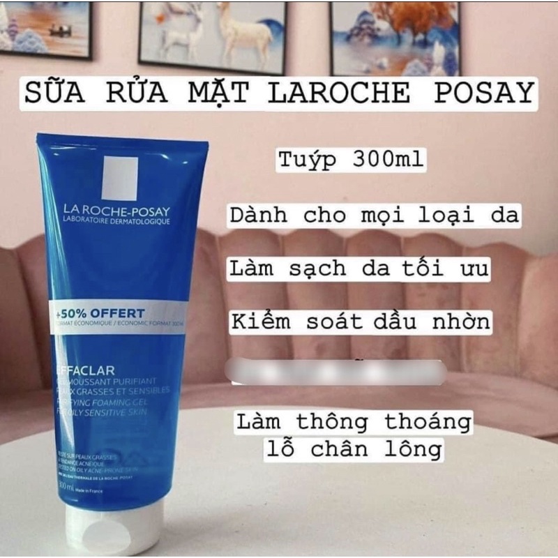 Sữa Rửa Mặt La Roche Posay 300ml