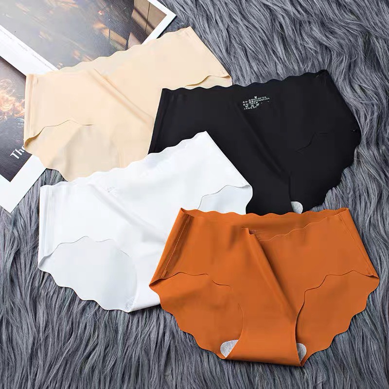 Quần Lót Nữ, Quần Lót Nữ Đúc Su Lượn Sóng không đường may, Quần Lót Kháng Khuẩn thoáng mát QL02 | BigBuy360 - bigbuy360.vn