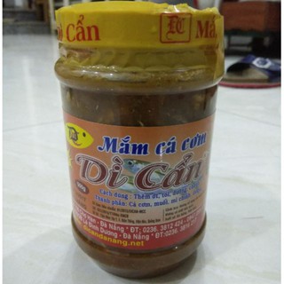 mắm cá cơm Dì cẩn 500g