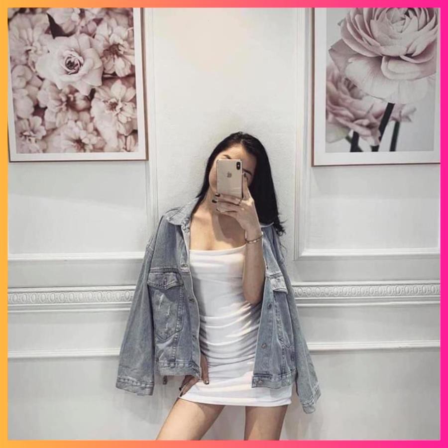 Váy Body 2 Dây Dúm Eo Nữ, Đầm 2s trơn dáng ôm co giãn màu ĐEN | TRẮNG | TÍM Ulzzang SIÊU ĐẸP | BigBuy360 - bigbuy360.vn