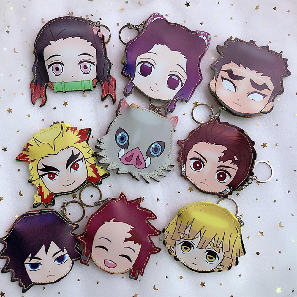Ví Tiền In Hình Nhân Vật Nezuko Inosuke Trong Phim Hoạt Hình Demon Slayer WMES15H Kimetsu No Yaiba
