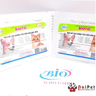 Gói Men Hỗ Trợ Đường Tiêu Hóa Cho Pets Biotic Bio 5g