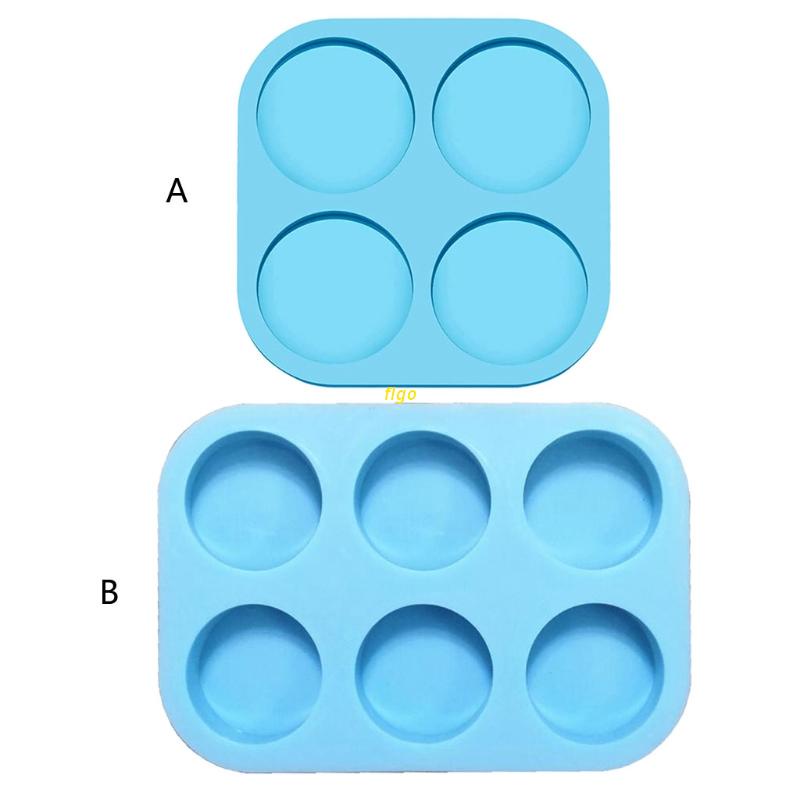 Khuôn silicone làm đồ trang trí điện thoại hình tròn