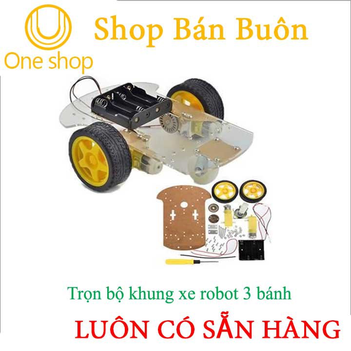 Khung Xe Robot 3 Bánh V1 Chất Lượng