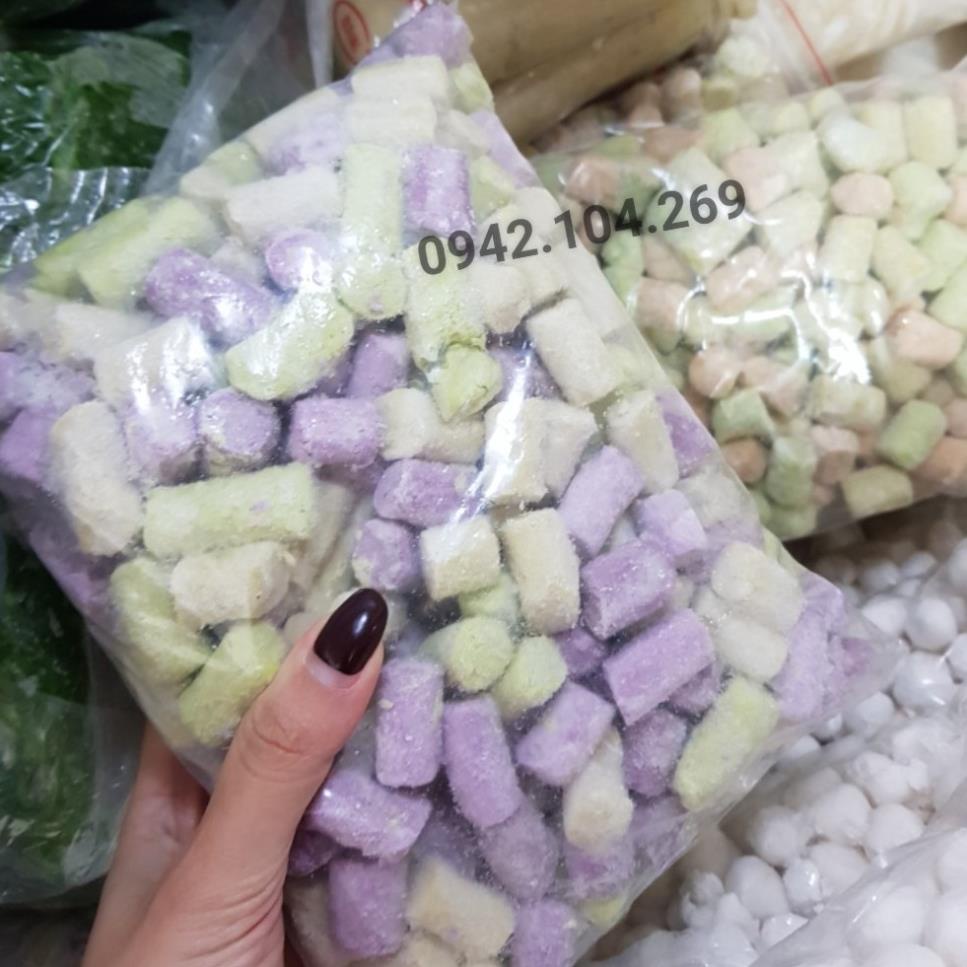 Khoai Dẻo Cắt sẵn trữ đông gói 1kg Dùng trong nấu chè (CHỈ GIAO NHANH HÀ NỘI) ĐỈNH CHÓP LUÔN
