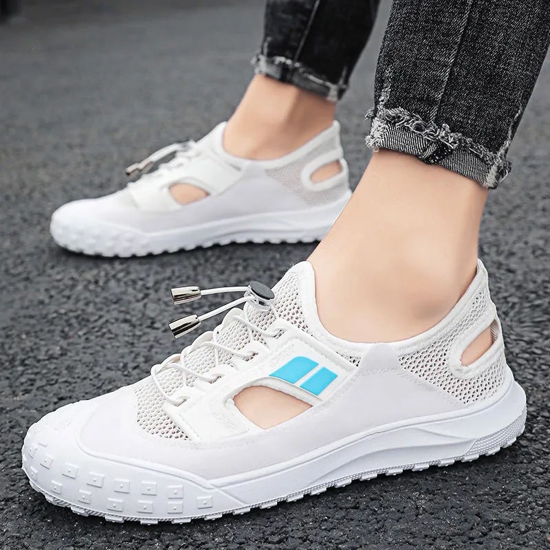 Adidas Xăng đan Thể Thao Thoáng Khí Thời Trang Mùa Hè Cho Nam