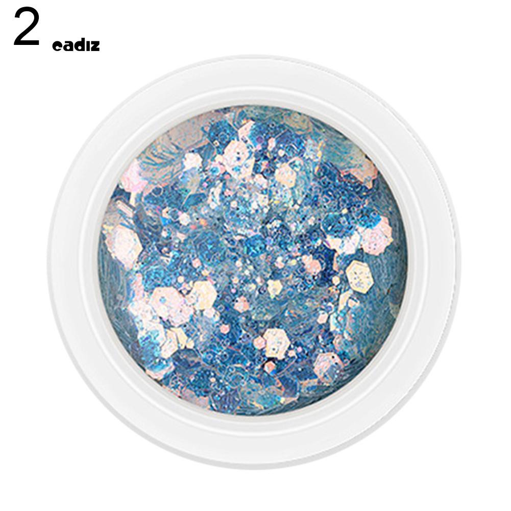 Hộp sequin lấp lánh dùng để trang trí móng nghệ thuật