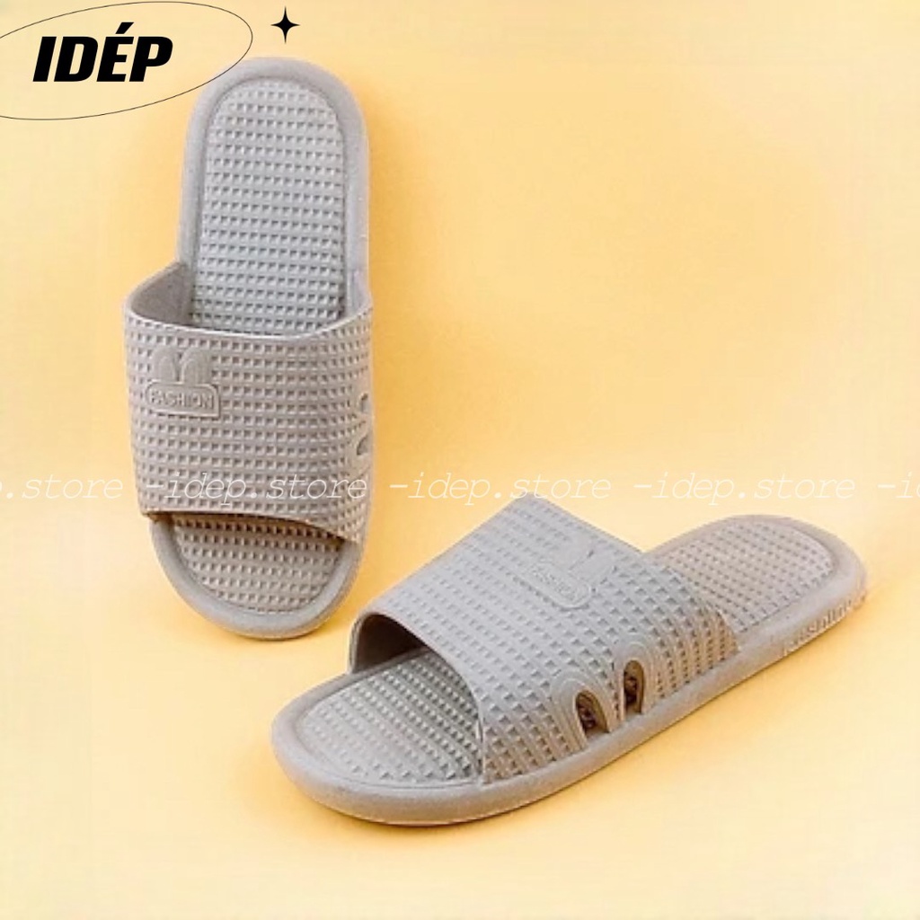 Dép nhựa nữ hình tai THỎ vân nổi êm chân chống trượt đi trong nhà nhà tắm (FORM NHỎ) iDÉP- DL207