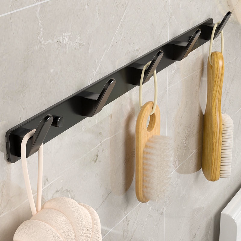 Móc Dán Tường Bằng Hợp Kim Nhôm Dày Dặn Siêu Chắc Tiện Dụng Cho Nhà Tắm