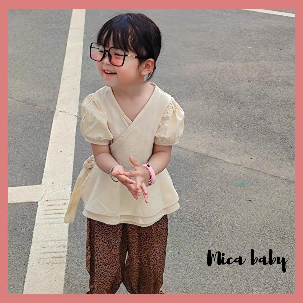 Kính mắt trẻ em, kính thời trang má hồng cực dễ thương cho bé K10 Mica Baby