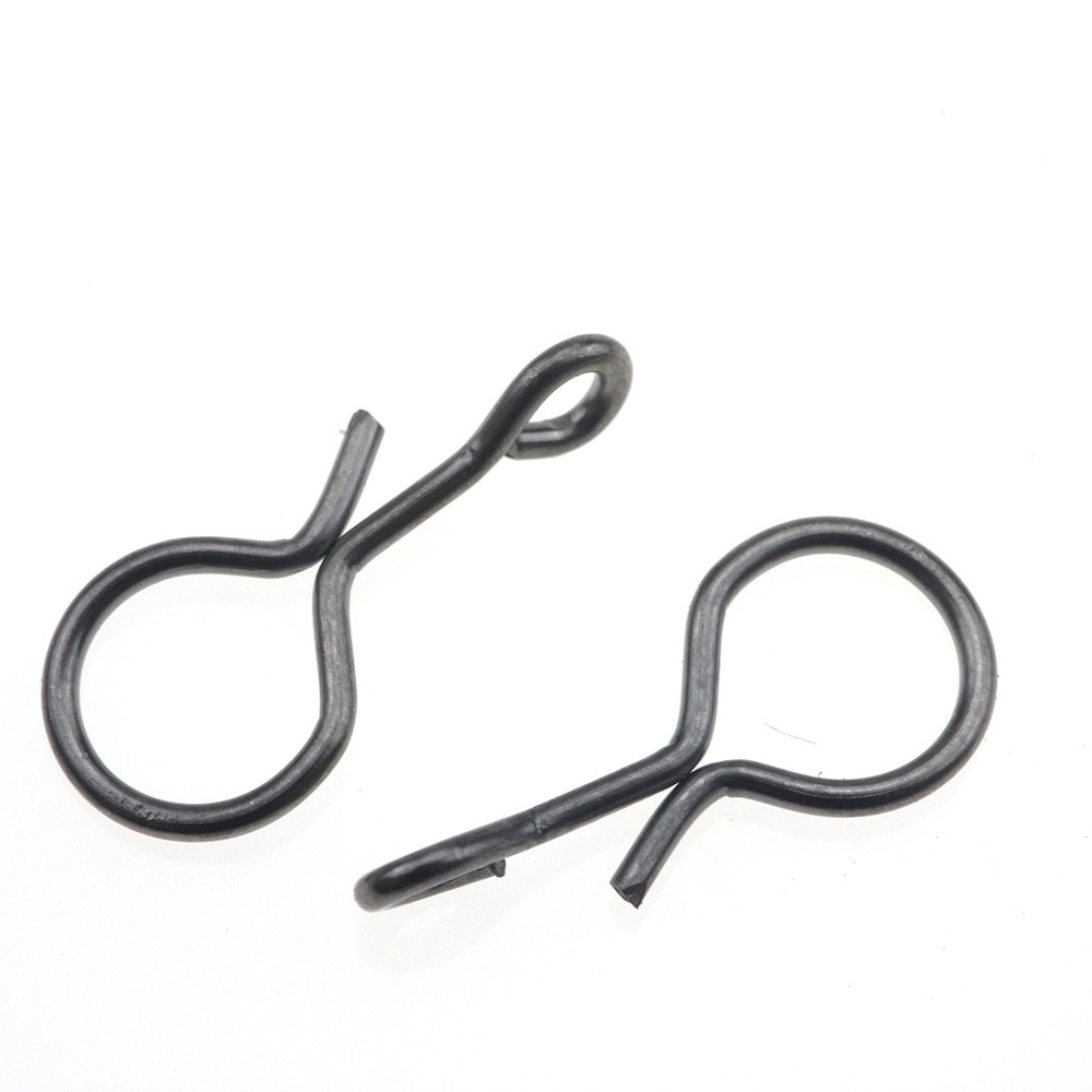 Set 100 Móc Câu Cá Bằng Thép Các Bon Chất Lượng Cao