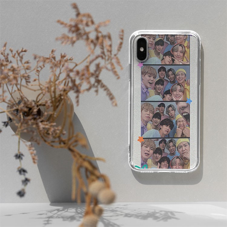 Ốp lưng iphone silicon Idol KPOP BTS D day festa calendar BLUBTS0061