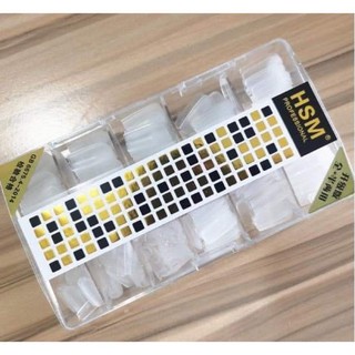 Móng úp nhám HSM [ 500 móng đủ size ]